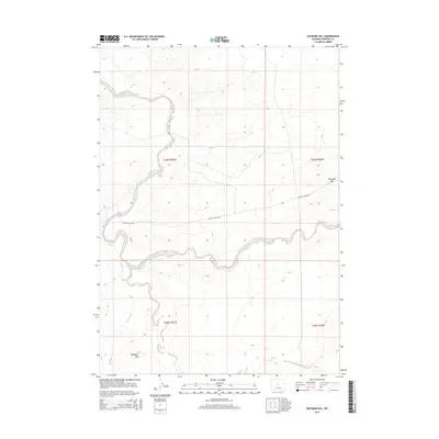 2015 Map of Haybarn Hill, 2015 Print