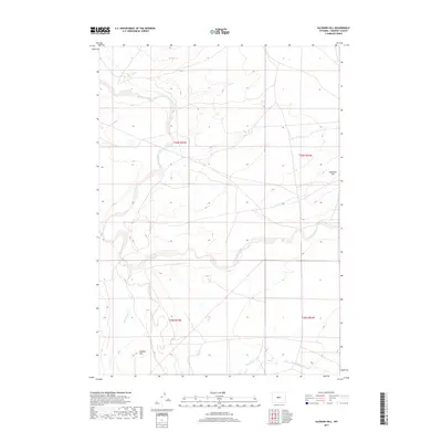2017 Map of Haybarn Hill, 2017 Print