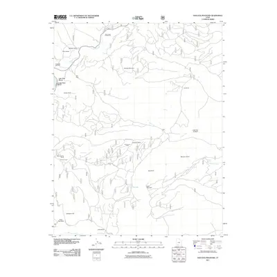 2011 Map of Haycock Mountain, 2011 Print