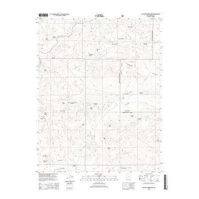 2014 Map of Haycock Mountain, 2014 Print