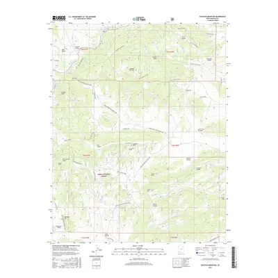 2017 Map of Haycock Mountain, 2017 Print
