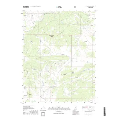 2020 Map of Haycock Mountain, 2020 Print