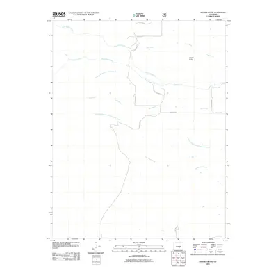 2011 Map of Hayden Butte, 2011 Print