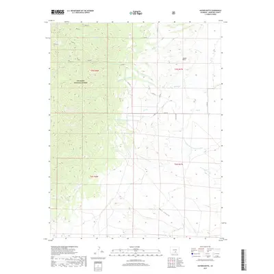 2019 Map of Hayden Butte, 2019 Print
