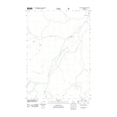 2011 Map of Hayden Creek, 2011 Print