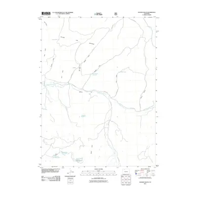 2011 Map of Hayden Gulch, 2011 Print