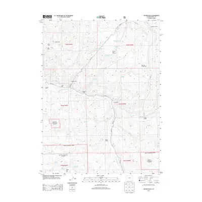 2013 Map of Hayden Gulch, 2013 Print