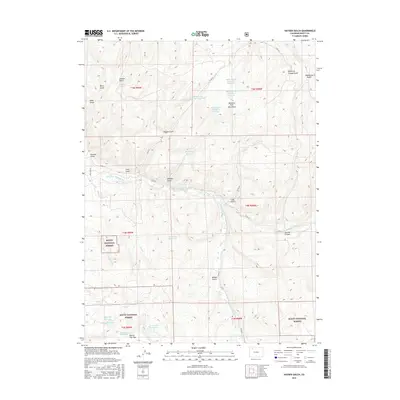 2016 Map of Hayden Gulch, 2016 Print