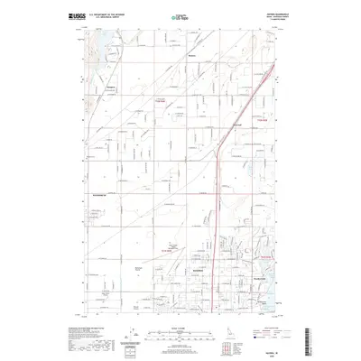 2020 Map of Hayden, 2020 Print