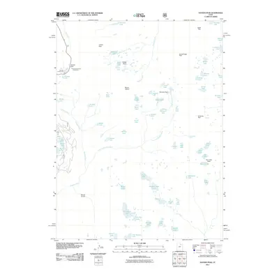 2011 Map of Hayden Peak, 2011 Print