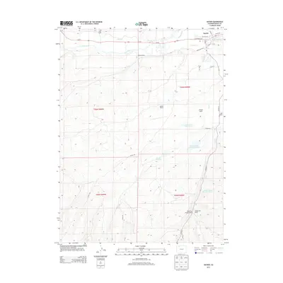 2013 Map of Hayden, 2013 Print