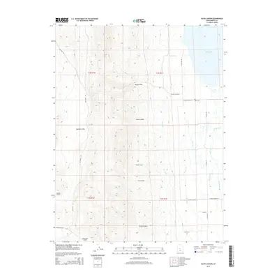 2014 Map of Hayes Canyon, 2014 Print