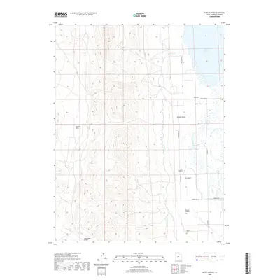 2020 Map of Hayes Canyon, 2020 Print