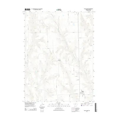 2014 Map of Hayes Center, 2014 Print