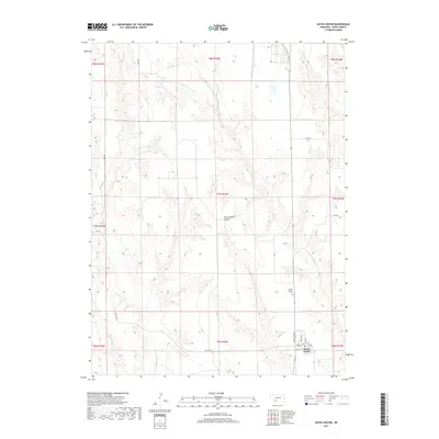 2017 Map of Hayes Center, 2017 Print