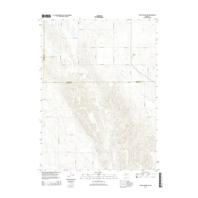 2014 Map of Hayes Center NW, 2014 Print