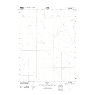 2011 Map of Hayes Center SW, 2011 Print