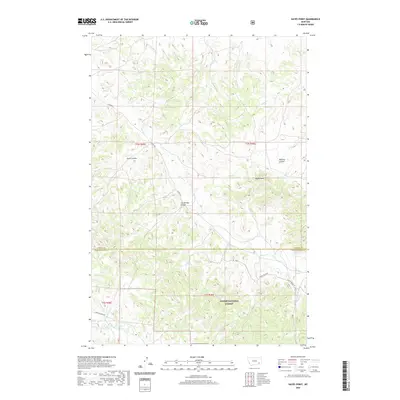 2020 Map of Hayes Point, 2020 Print