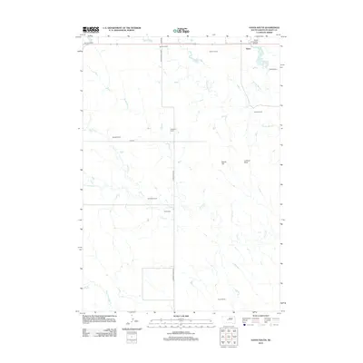 2012 Map of Hayes South, 2012 Print