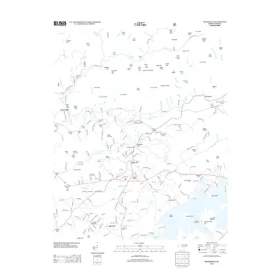 2013 Map of Hayesville, 2013 Print