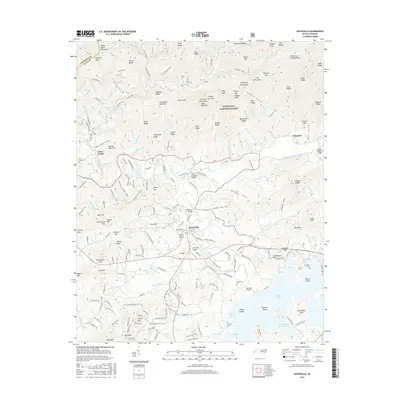 2016 Map of Hayesville, 2016 Print