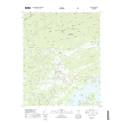 2019 Map of Hayesville, 2019 Print