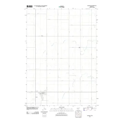 2010 Map of Hayfield, 2010 Print