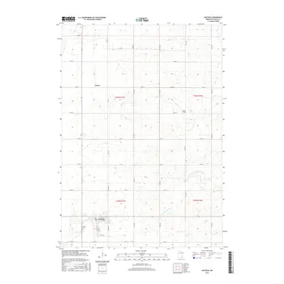 2016 Map of Hayfield, 2016 Print