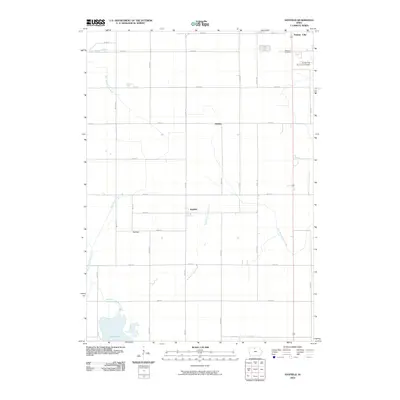 2010 Map of Hayfield, 2010 Print