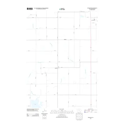 2013 Map of Hayfield, 2013 Print