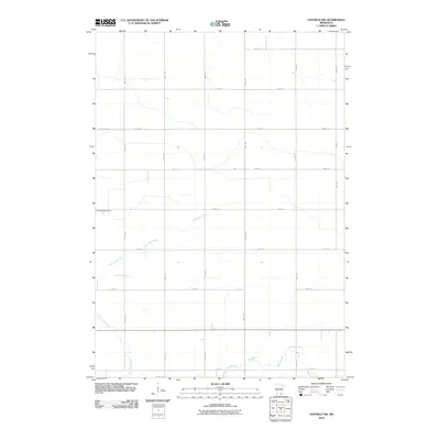 2010 Map of Hayfield NW, 2010 Print