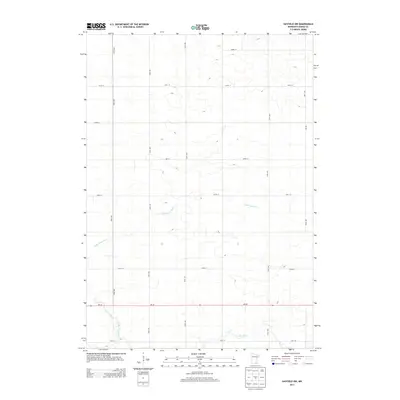 2013 Map of Hayfield NW, 2013 Print