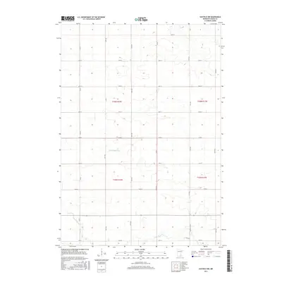 2016 Map of Hayfield NW, 2016 Print