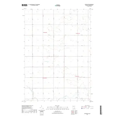 2019 Map of Hayfield NW, 2019 Print