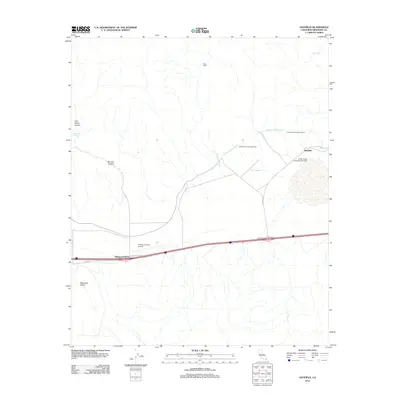 2012 Map of Hayfield, 2012 Print
