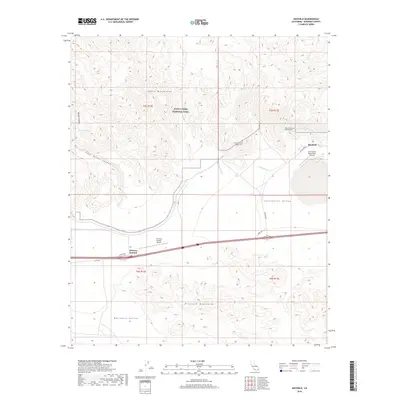2018 Map of Hayfield, 2018 Print