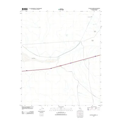2012 Map of Hayfield Spring, 2012 Print