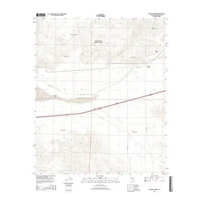2015 Map of Hayfield Spring, 2015 Print
