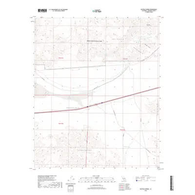 2018 Map of Hayfield Spring, 2018 Print
