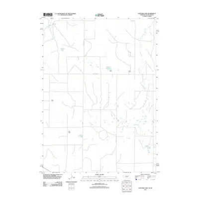 2011 Map of Hayford Lake, 2011 Print