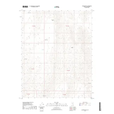 2018 Map of Hayford Peak SE, 2018 Print