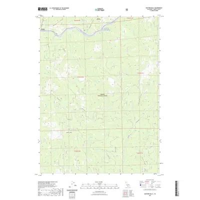 2021 Map of Hayfork Bally, 2021 Print