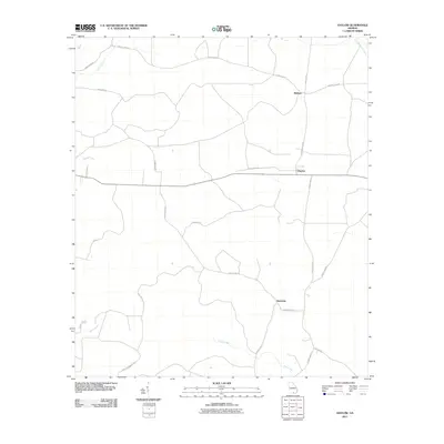 2011 Map of Haylow, 2011 Print