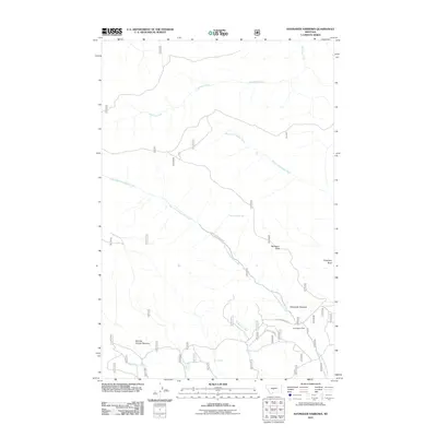 2011 Map of Haymaker Narrows, 2011 Print