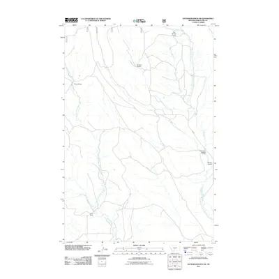2011 Map of Haymaker Ranch SW, 2011 Print