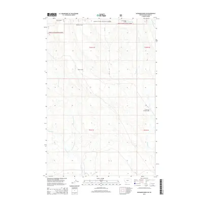 2014 Map of Haymaker Ranch SW, 2014 Print