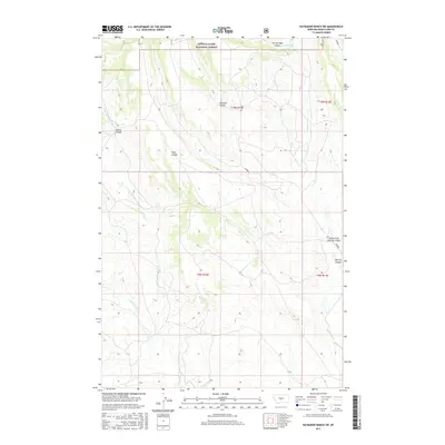 2017 Map of Haymaker Ranch SW, 2017 Print