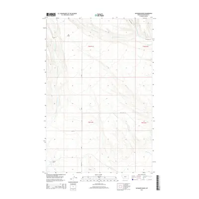 2014 Map of Haymaker Ranch, 2014 Print