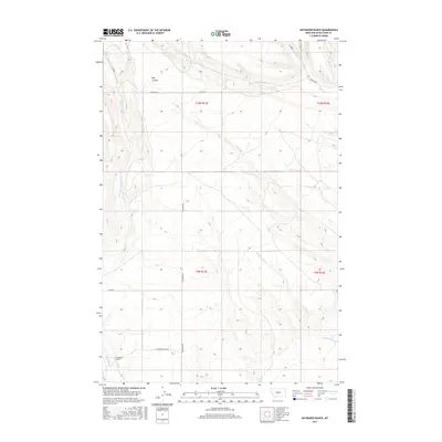 2017 Map of Haymaker Ranch, 2017 Print