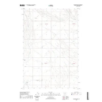 2020 Map of Haymaker Ranch, 2020 Print